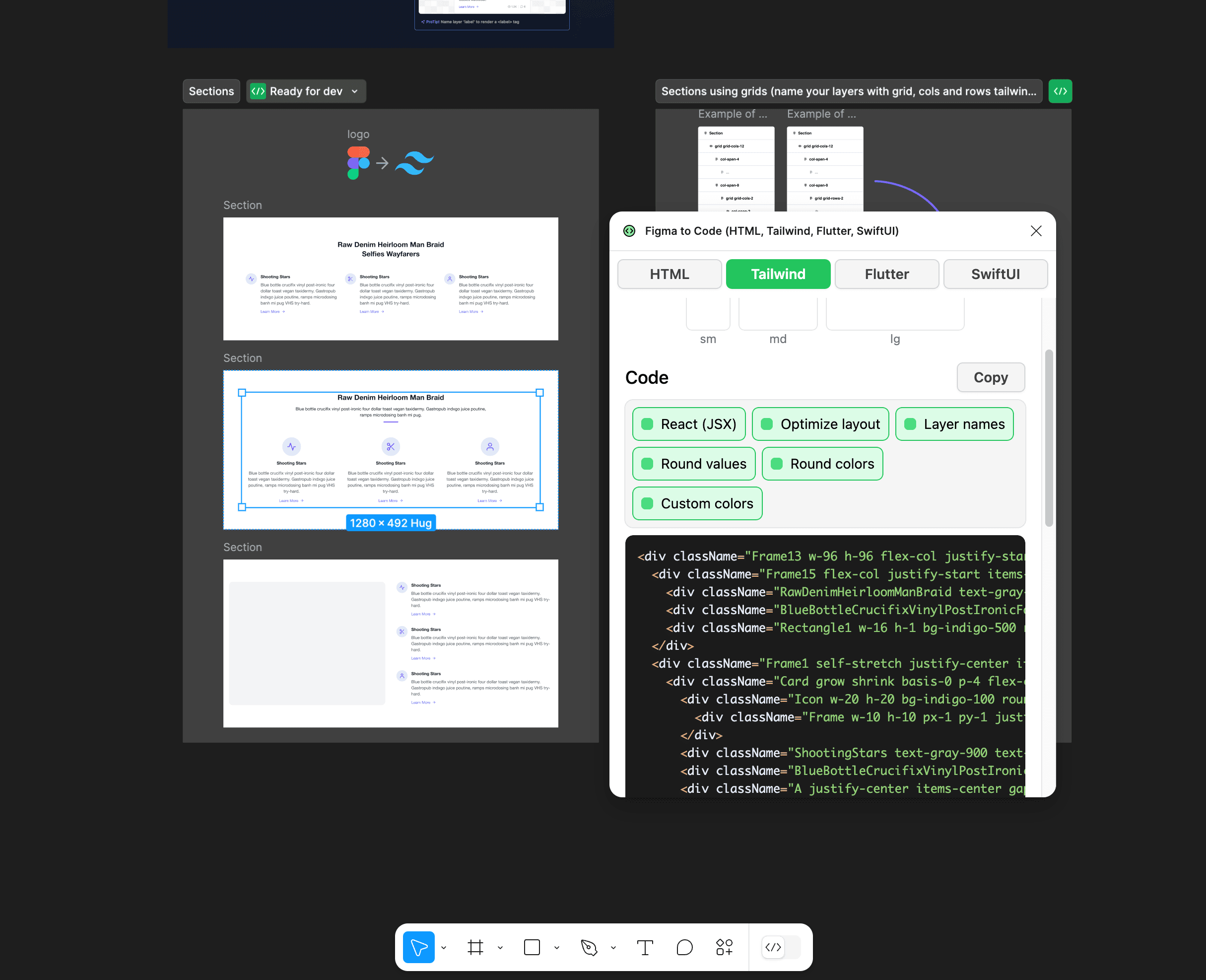 Figma to code